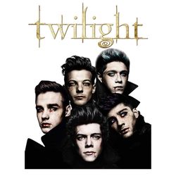 Twilight One Direction PNG Shirt Ideas Music Brand PNG Design
