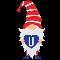 4th of july gnome, gnome svg, gnome gift svg, love gnome, love america shirt, independence day svg, independence day gif