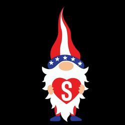 4th of july gnome, gnome svg, gnome gift svg, love gnome gift, love america svg, independence day svg, independence day
