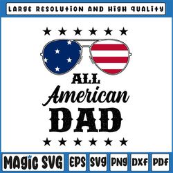 all american dad 4th of july svg, sunglasses and stars svg, american dad svg, 4th of july svg 4th of july svg