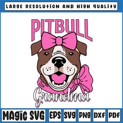 pitbull grandma svg, pittie dog lover mom svg, funny mother's day svg, pit bull grandma svg png