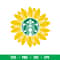 Sunflower Starbucks, Sunflower Starbucks Svg, St. Patrick’s Day Svg, Lucky Svg, Irish Svg, Clover Svg,png,dxf,eps file.jpeg