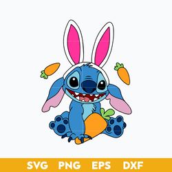 easter carrot stitch svg, easter bunny, stitch svg, easter day svg, png dxf eps file