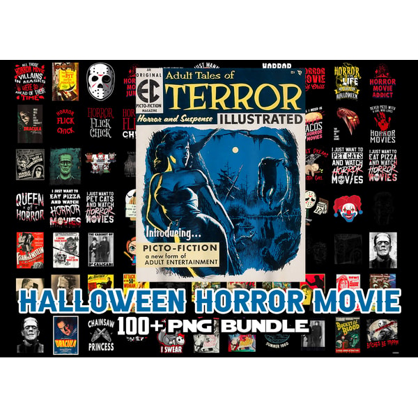 Horror png Bundle Halloween Horror png Horror Friends png Ho - Inspire ...