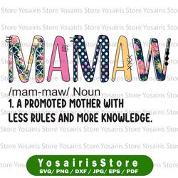 mamaw with flowers png , mamaw sublimation png , mamaw sublimation designs downloads , png files for download