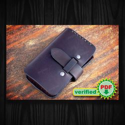 Key case Pattern - Leather DIY - Pdf Download - Leather key case Pattern - Leather key case Template - key case