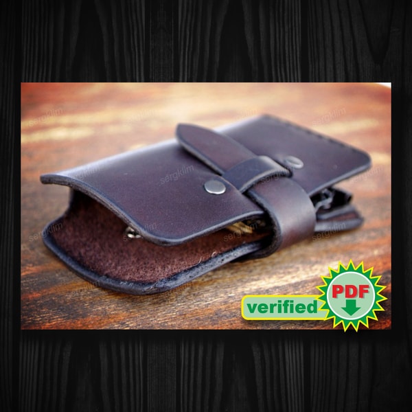 Key case Pattern - Leather DIY - Pdf Download - Leather key | Inspire ...