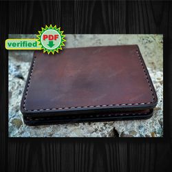 Cover Pattern - Leather DIY - Pdf Download - Leather Cover  Pattern - Leather Cover Template - Cover