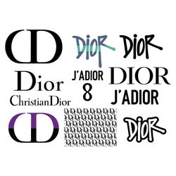 dior svg, dior logo svg, dior bundle svg, dior vector, dior clipart, dior pattern, christian dior svg, fashion brand svg