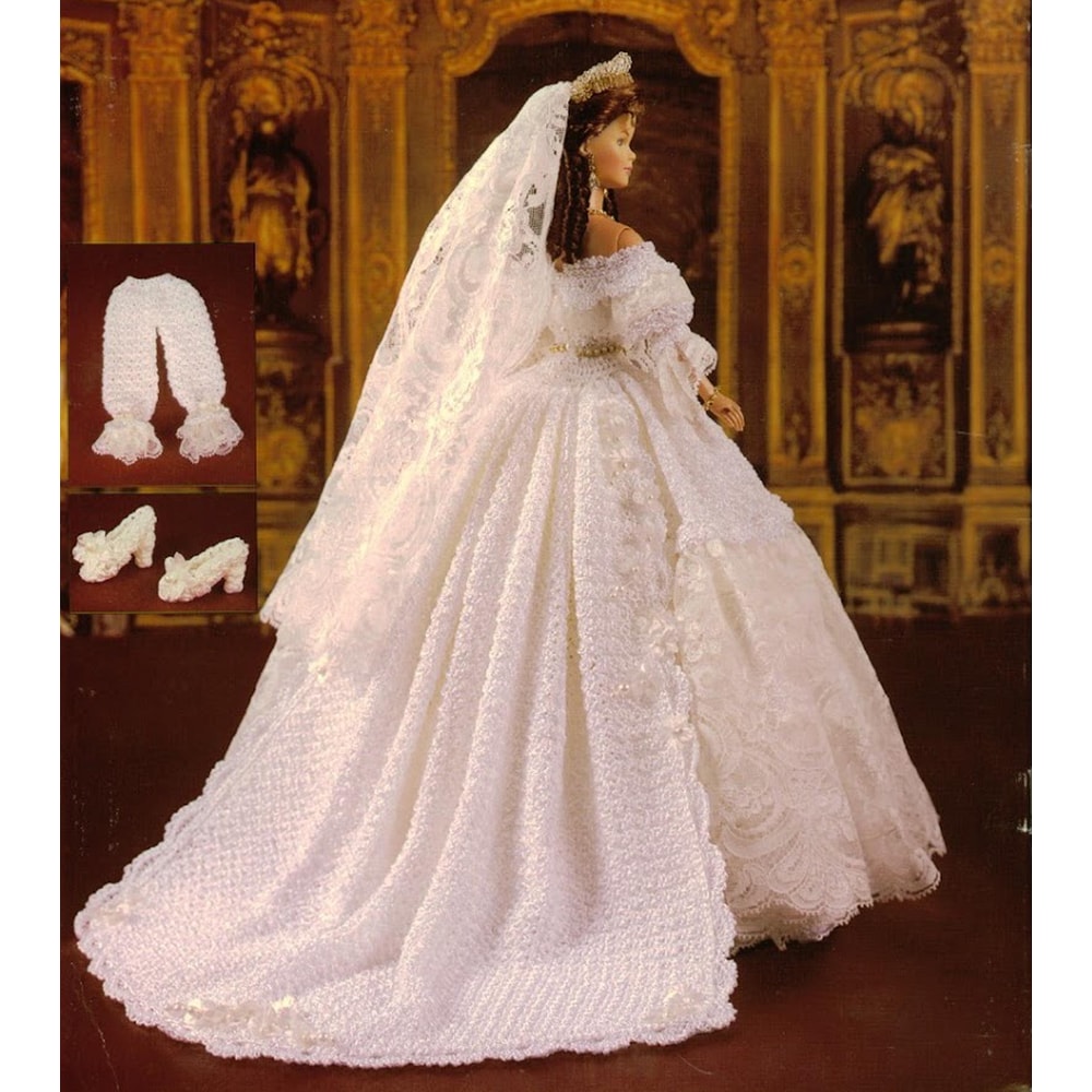 Mid-19th century Style Barbie Wedding Gown- Crochet Pattern PDF1.jpg