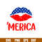 America Lips, American Flag Lips Svg, US Flag Lips Svg Files, 4th of July Svg, Png, Eps, Dxf File.jpg
