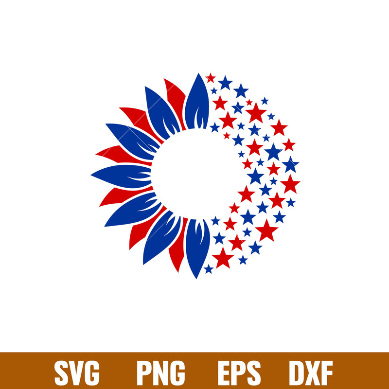 American Sunflower, American Sunflower Svg, Starbucks Svg, Coffee Ring Svg, Cold Cup Svg, png, dxf, eps file.jpg