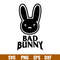 Bad Bunny 10, Bad Bunny Svg, Yo Perreo Sola Svg, Bad bunny logo Svg, El Conejo Malo Svg, png eps, dxf file.jpg