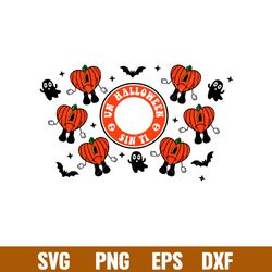 bad bunny un halloween sin ti full wrap,bad bunny un halloween sin ti full wrap svg, starbucks svg, coffee ring svg, col