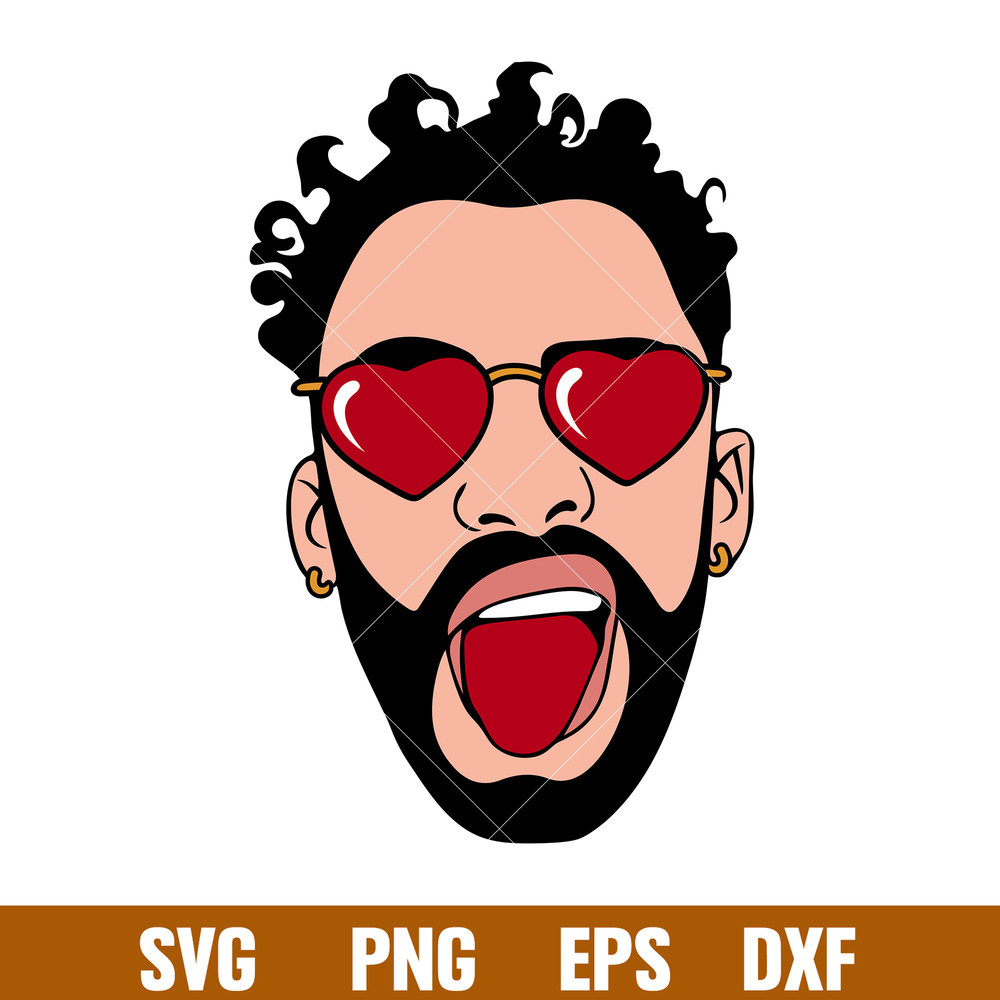 Bad Bunny, bad bunny svg for cricut, bad bunny png, Bad bunny svg bundle, svg, png, eps, dxf file.jpg
