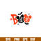 Boo Ears, Boo Mickey Mouse Svg, Halloween Svg, Pumpkin Svg, Boo Svg, png, eps, dxf file.jpg