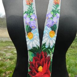 dainty necklace flower necklace bib necklace bead necklace necklace for women statement necklace beaded necklace colorfu