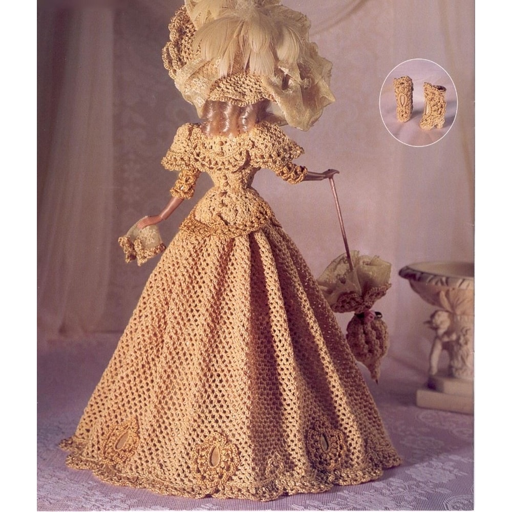 Late 19th century Vintage Lace Barbie Gown -Crochet Pattern1.jpg