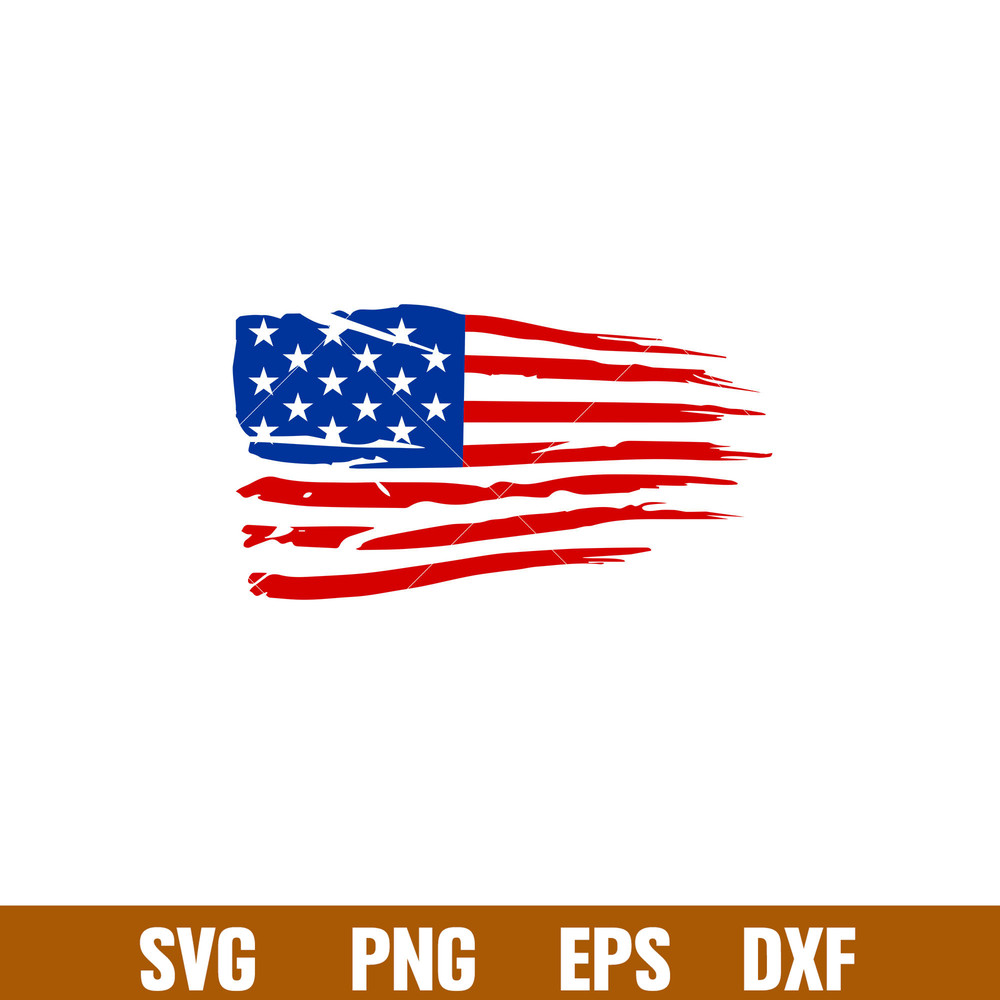 Distressed American Flag, Distressed American Flag Svg, 4th of July Svg, Patriotic Svg, Independence Day Svg, USA Svg,png, dxf, eps file.jpg