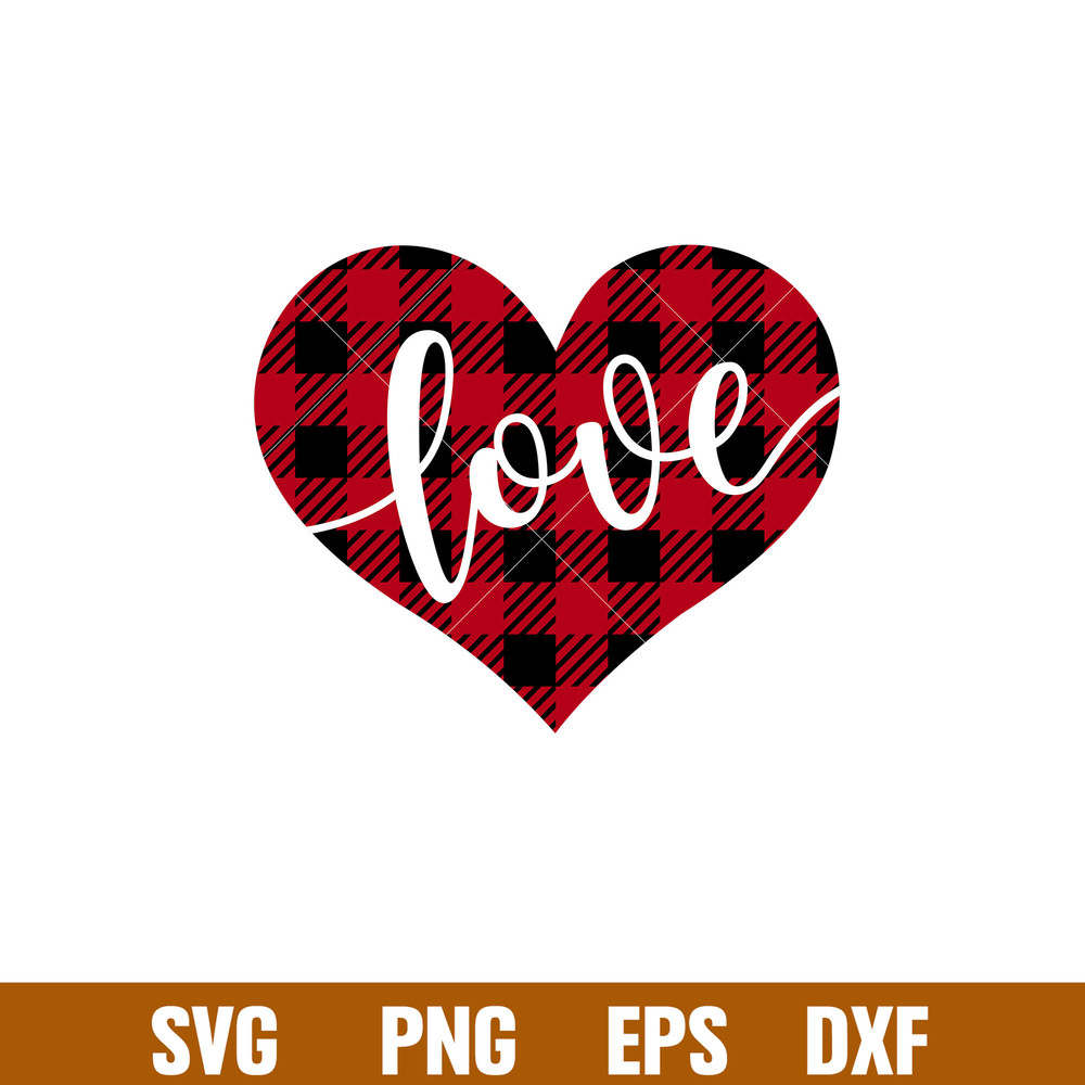 Love Buffalo Heart 1, Love Buffalo Heart Svg, Valentine’s Day Svg, Valentine Svg, Love Svg, png, dxf, eps file.jpg
