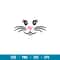 Bunny Face Girl Svg, Easter Bunny Faces, Easter Bunny Faces Svg, Happy Easter Svg, Easter egg Svg, Spring Svg,png, eps, dxf file.jpg