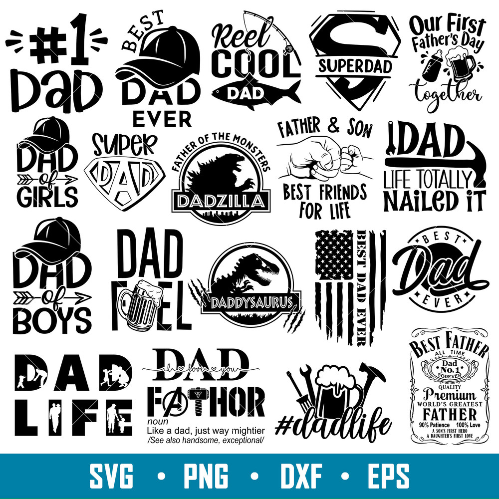 Father Bundle Vol , Father’s Day Bundle Svg, Dad Life Svg, Father’s Day Svg, Best Dad Svg,png,dxf,eps file.jpg