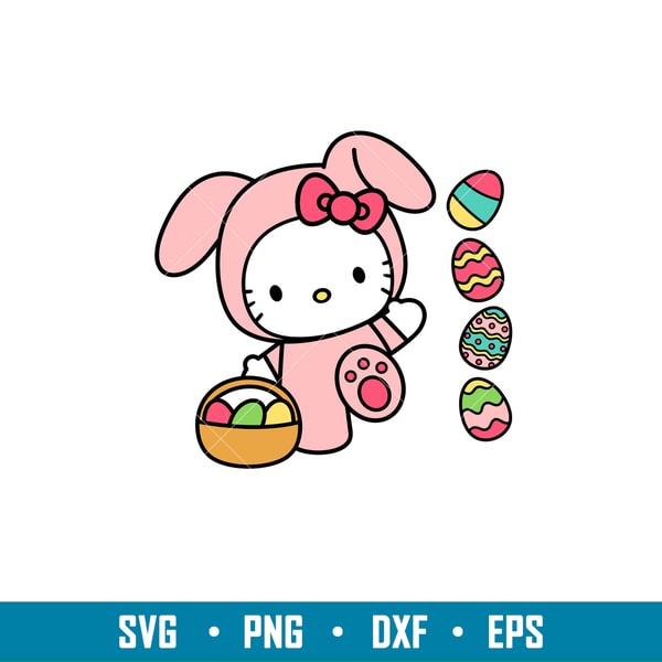 Hello Easter Kitten Hello Easter Kitten Svg Easter Bunny S Inspire