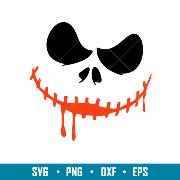 Jack Skellington Smiling Printable Jack Skellington Smiling Printable