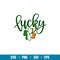 Lucky Irish Flag Clover, Lucky Irish Flag Clover Svg, St. Patrick’s Day Svg, Lucky Svg, Irish Svg, Clover Svg, png,eps, dxf file.jpg