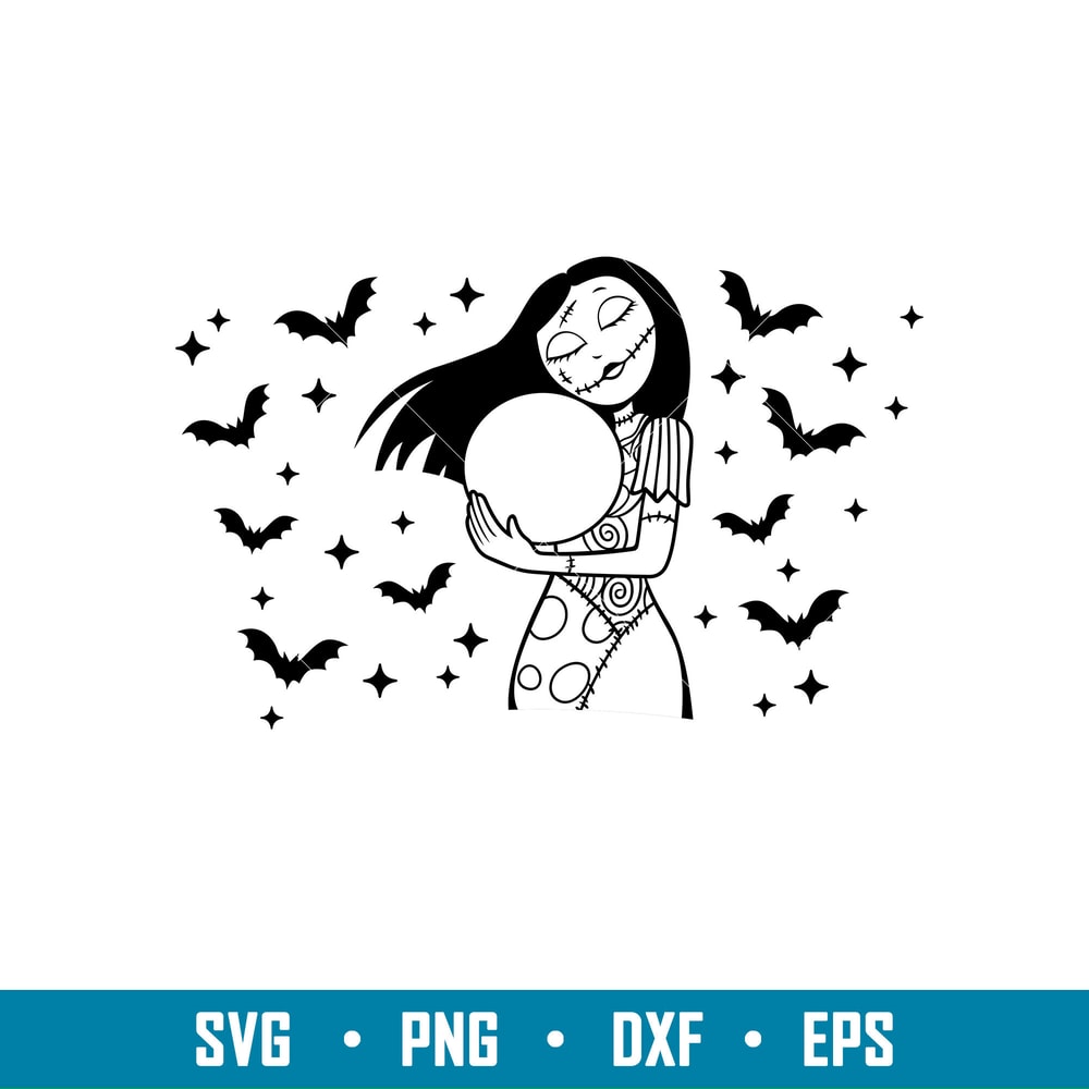 Sally Full Wrap, Sally Full Wrap Svg, Starbucks Svg, Coffee Ring Svg, Cold Cup Svg, png,dxf,eps file.jpg