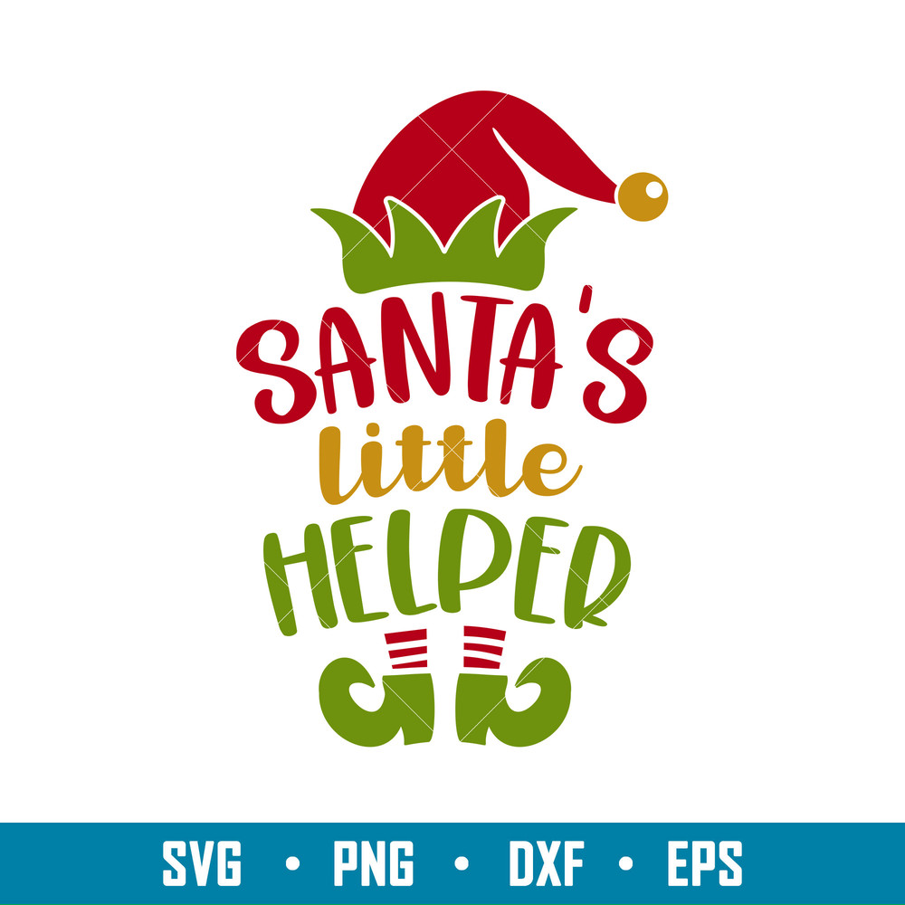 Santas Little Helper, Santa’s Little Helper Svg, Santa Claus Svg, Christmas Svg, png,dxf,eps file.jpg