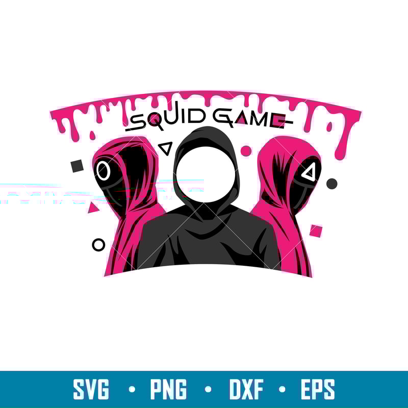 Squid Game Full Wrap, Squid Game Full Wrap Svg, Starbucks Svg, Coffee Ring Svg, Cold Cup Svg, png,dxf,eps file.jpg