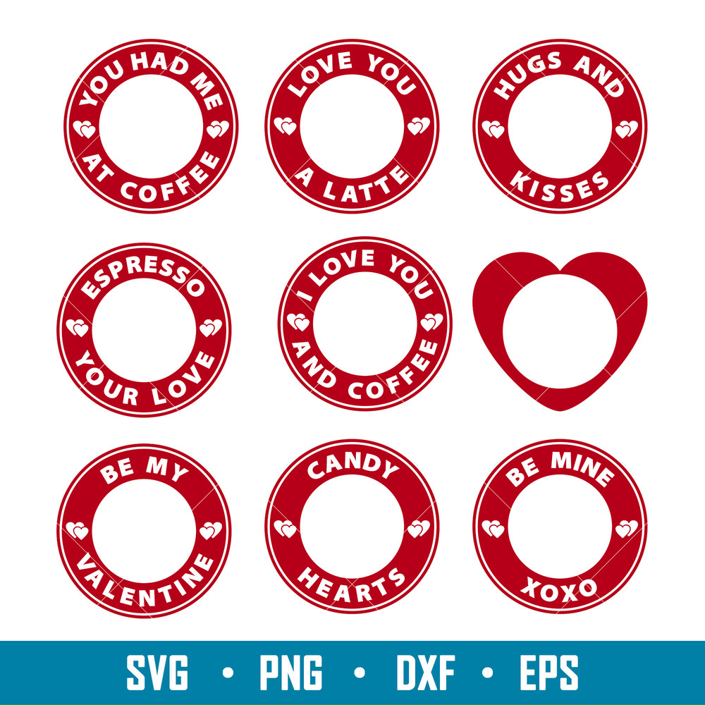 Valentines Day Coffee Bundle, Valentine’s Starbucks Coffee Bundle Svg, Valentine’s Day Svg, Valentine Svg, Love Svg,png,dxf,eps file.jpg
