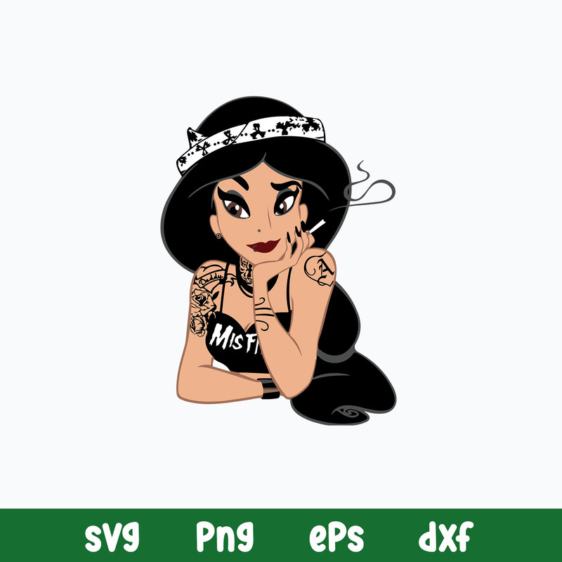Princess Jasmine Svg, Jamine Svg, Princces Disney Svg, Png Dxf Eps File.jpg