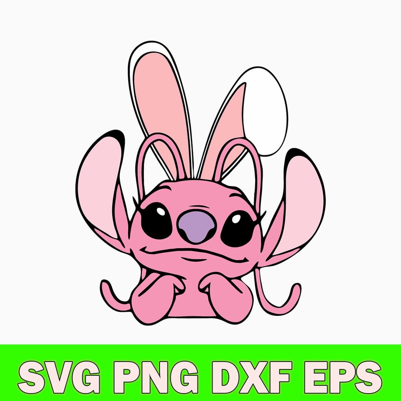 Angela Svg, Stitch Easter Svg, Stich Svg, Cartoon Svg, Png Dxf Eps Digital File.jpg