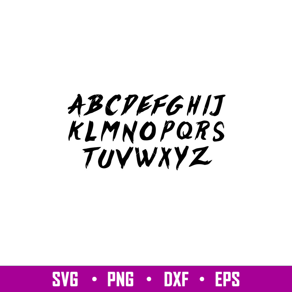 Bad Bunny Alphabet, Bad Bunny Alphabet Svg, Yo Perreo Sola Svg, Bad bunny logo Svg, El Conejo Malo Svg, png, dxf, eps file.jpg