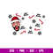 Bad Bunny Christmas Full Wrap, Bad Bunny Christmas Full Wrap Svg, Starbucks Svg, Coffee Ring Svg, Cold Cup Svg, png, dxf, eps file.jpg