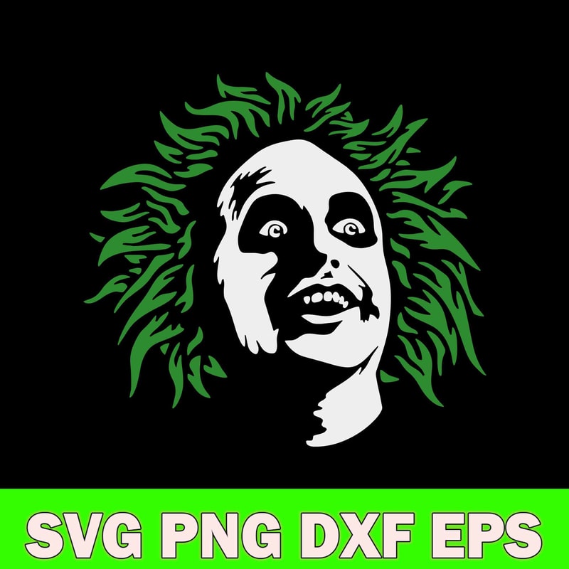 Beetlejuice Face Svg, Beetlejuice Horror Svg, Halloween Svg, Png Dxf Eps File.jpg