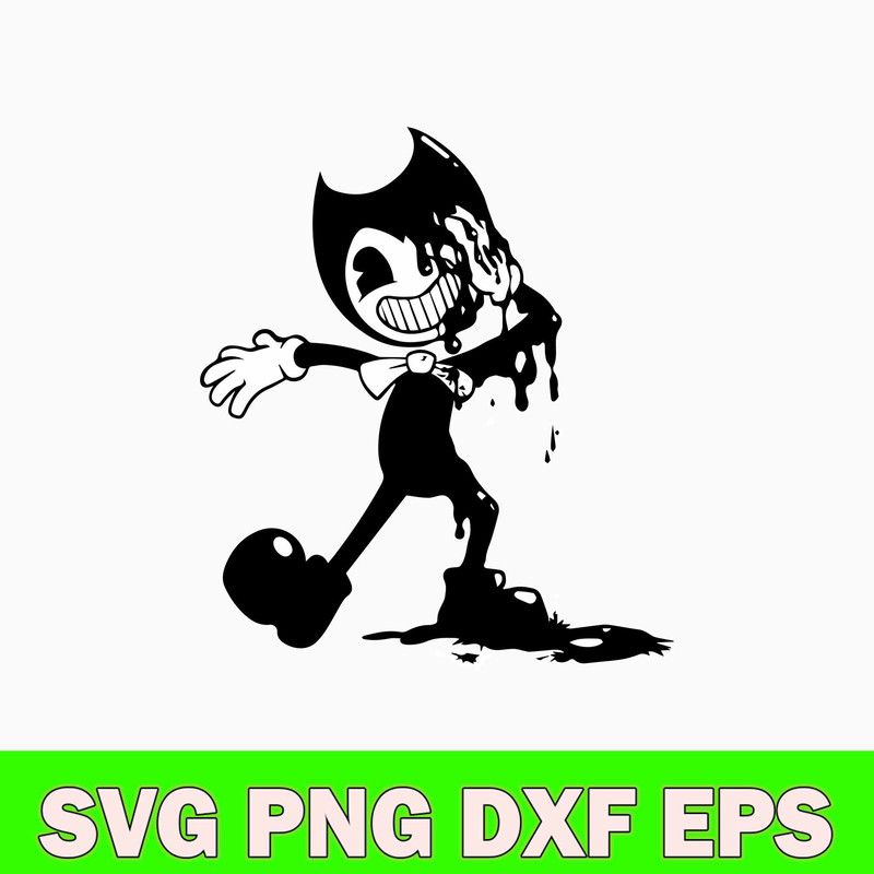 Bendy Ink Machine Svg, Funny Horror Svg, Png Dxf Eps Digital File.jpg