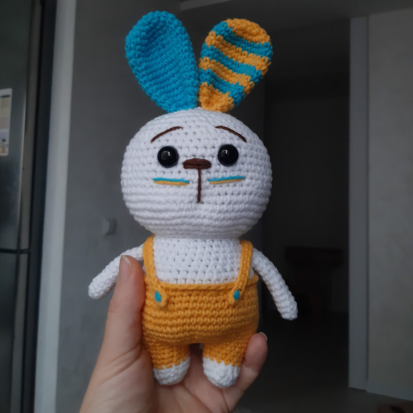 Handmade-Bunny-Crochet-Doll-Soft-Rabbit-Toy-Cute-Crochet-Bunny