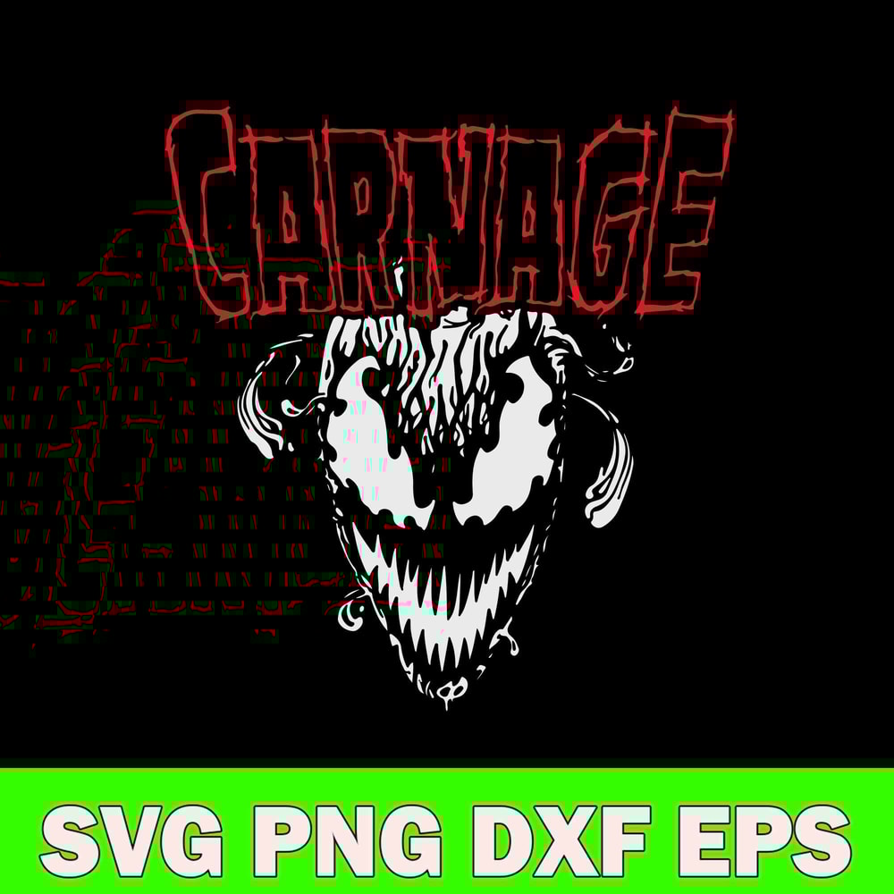 Carnage Venom Svg, Venom Svg, Venom Monster Svg, Png Dxf Eps File.jpg