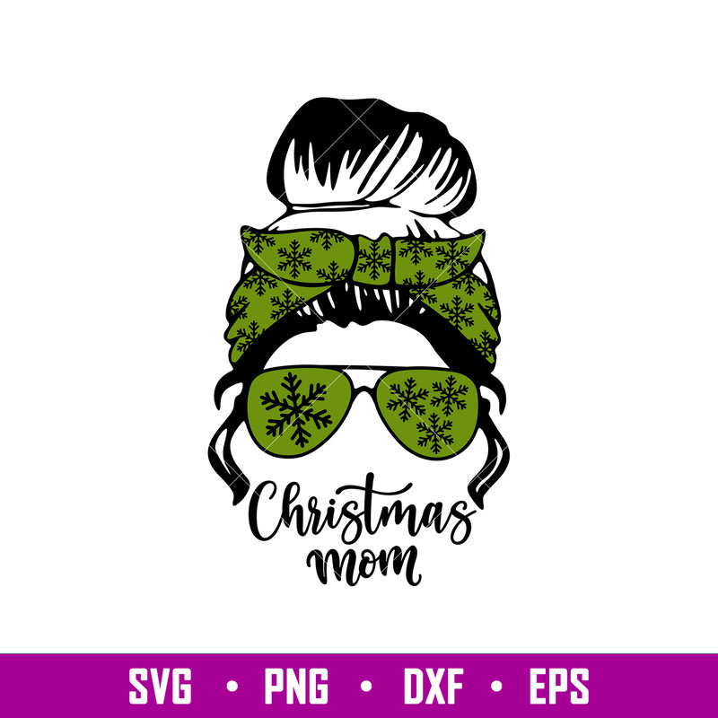 Christmas Mom, Christmas Mom Svg, Mom Life Svg, Merry Christmas Svg, png, eps, dxf file.jpg