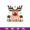 Christmas Reindeer, Christmas Reindeer Svg, Peeping Reindeer Svg, Merry Christmas Svg, Christmas Svg, png, eps, dxf file.jpg