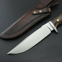 12 inches j2 steel handmade sweet bowei knife, hunting j2 steel knife, handmade bowie knife,