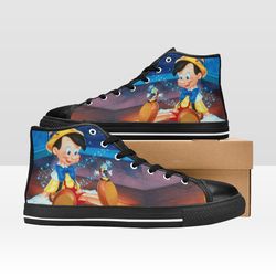 Pinocchio Shoes, High-top Sneakers, Handmade Footwear