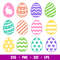 Easter Eggs, Easter Eggs Svg, Happy Easter Svg, Easter egg Svg,png , eps, dxf file.jpg