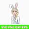 Elsa in Bunny Ears Svg, Elsa Svg, Disney Pincess Svg, Png Dxf Eps File.jpg
