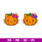 Hello Kitty Pumpkin Bundle, Hello Kitty Pumpkin Bundle Svg, Halloween Svg, Spooky Season Svg, Trick or Treat Svg,dxf,eps,png file.jpg