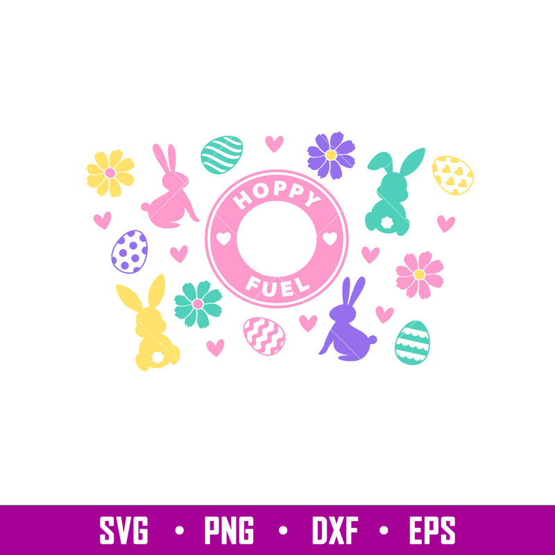 Hoppy Fuel Full Wrap,Hoppy Fuel Full Wrap Svg, Starbucks Svg, Coffee Ring Svg, Cold Cup Svg, png,dxf,eps file.jpg