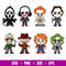 Horror Movies Bundle, Layered Horror Movies Bundle Svg, Halloween Svg, Babies Horror Characters svg, png,dxf,eps file.jpg